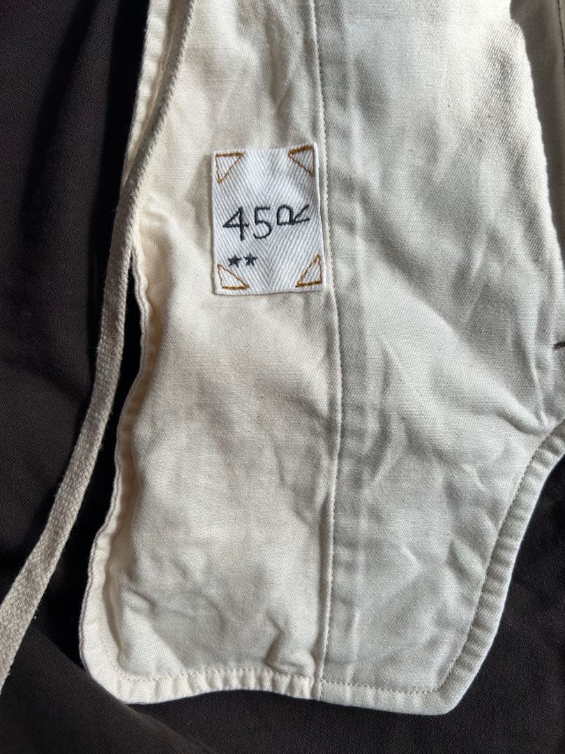 ミントグリーン 45R モールスキンの908ペグトップパンツ