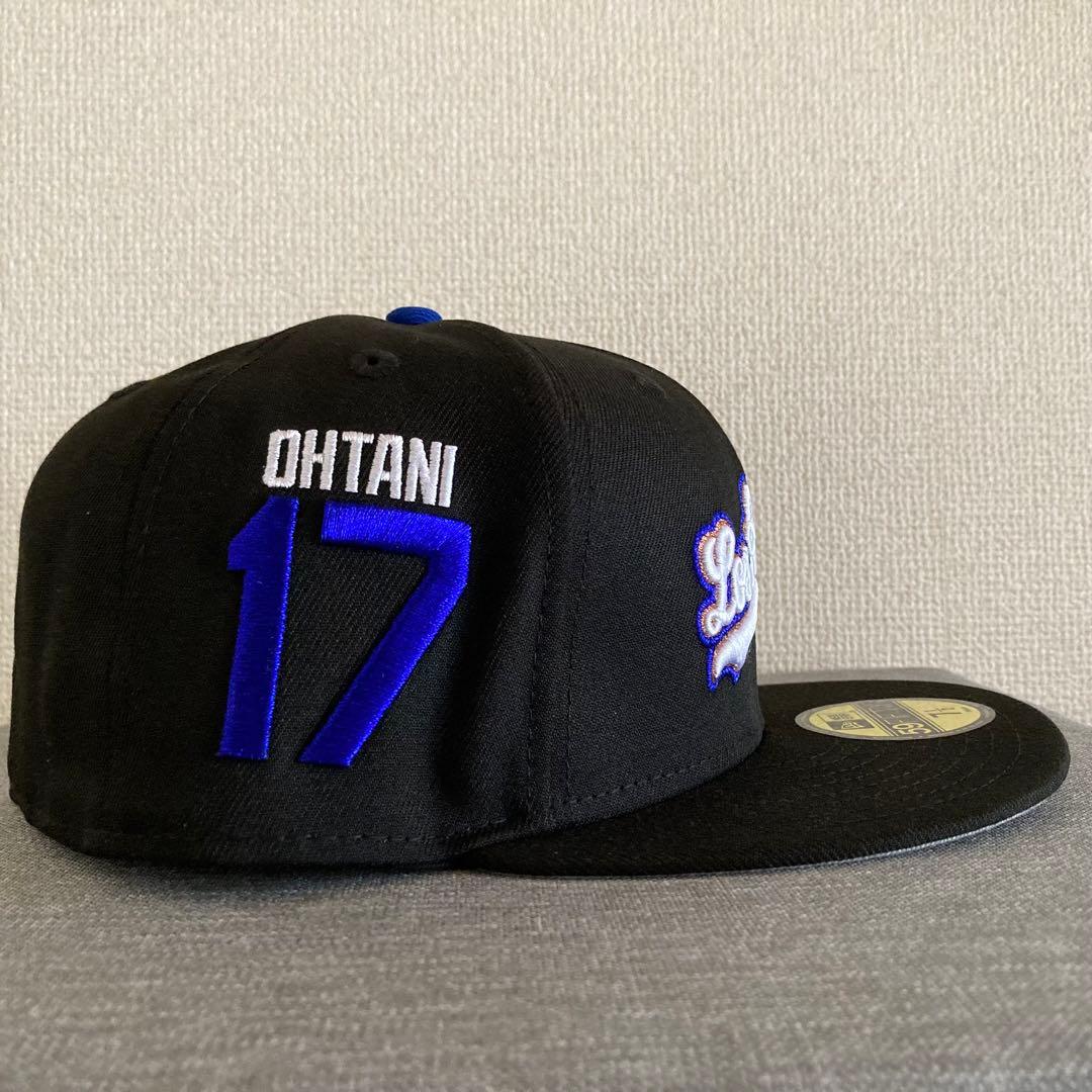【海外限定】ニューエラ 大谷翔平 ロサンゼルスドジャース 59FIFTYブラック