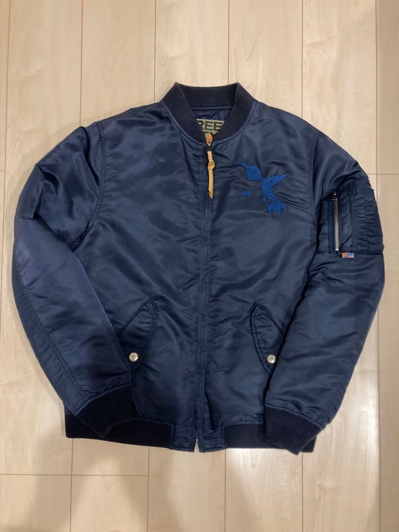 SALE❗️FREE CITY MA-1ジャケット フリーシティ Mサイズ