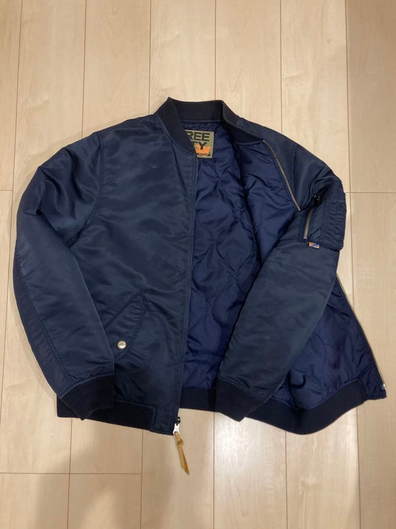 SALE❗️FREE CITY MA-1ジャケット フリーシティ Mサイズ