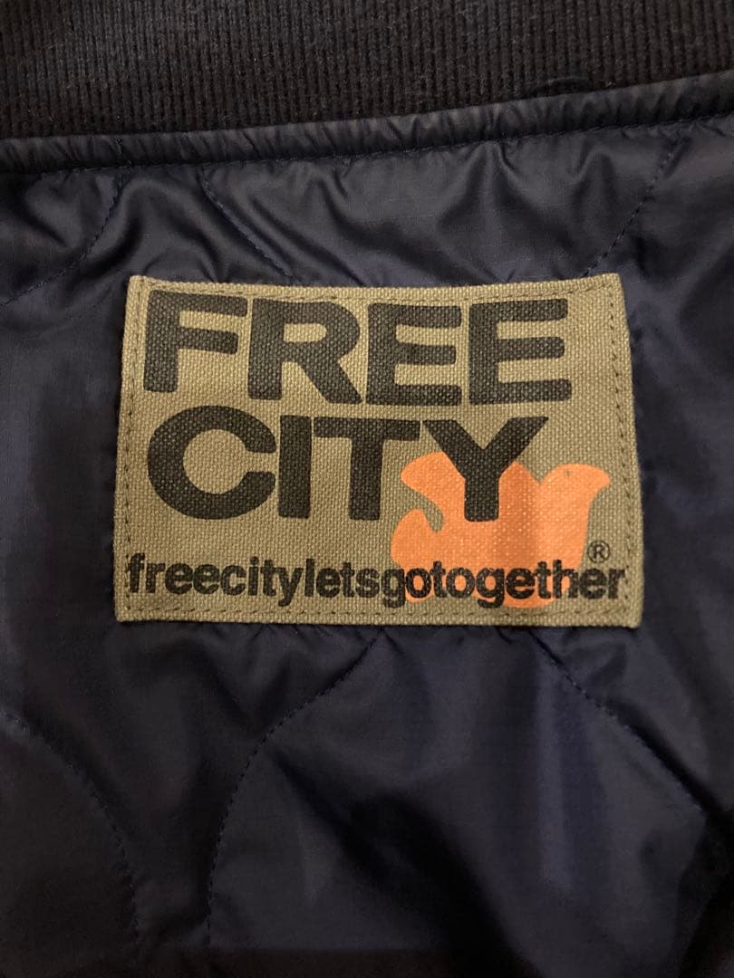 SALE❗️FREE CITY MA-1ジャケット フリーシティ Mサイズ