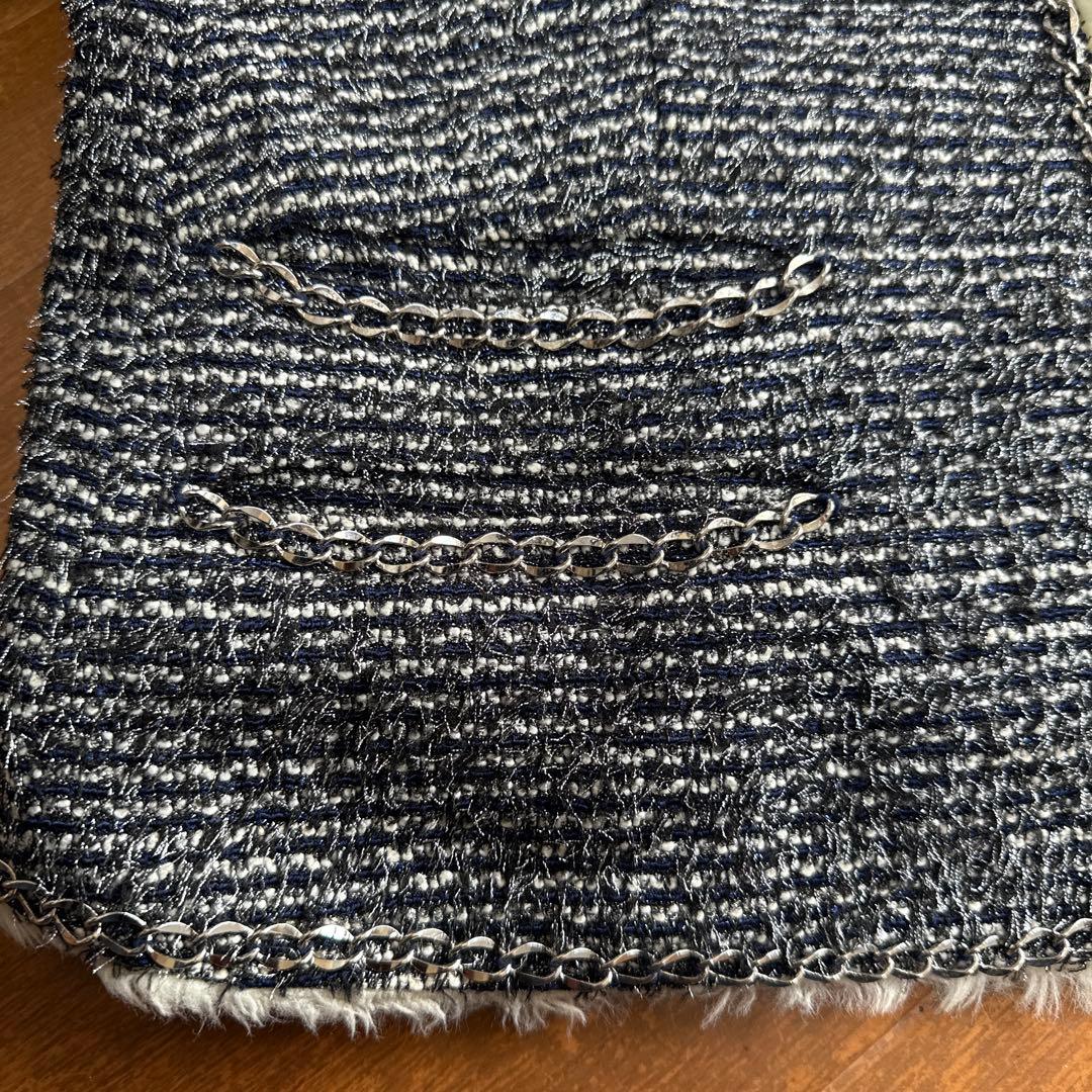 バッカ　トゥモローランド　裏ボア高級ツイードジャケット　38