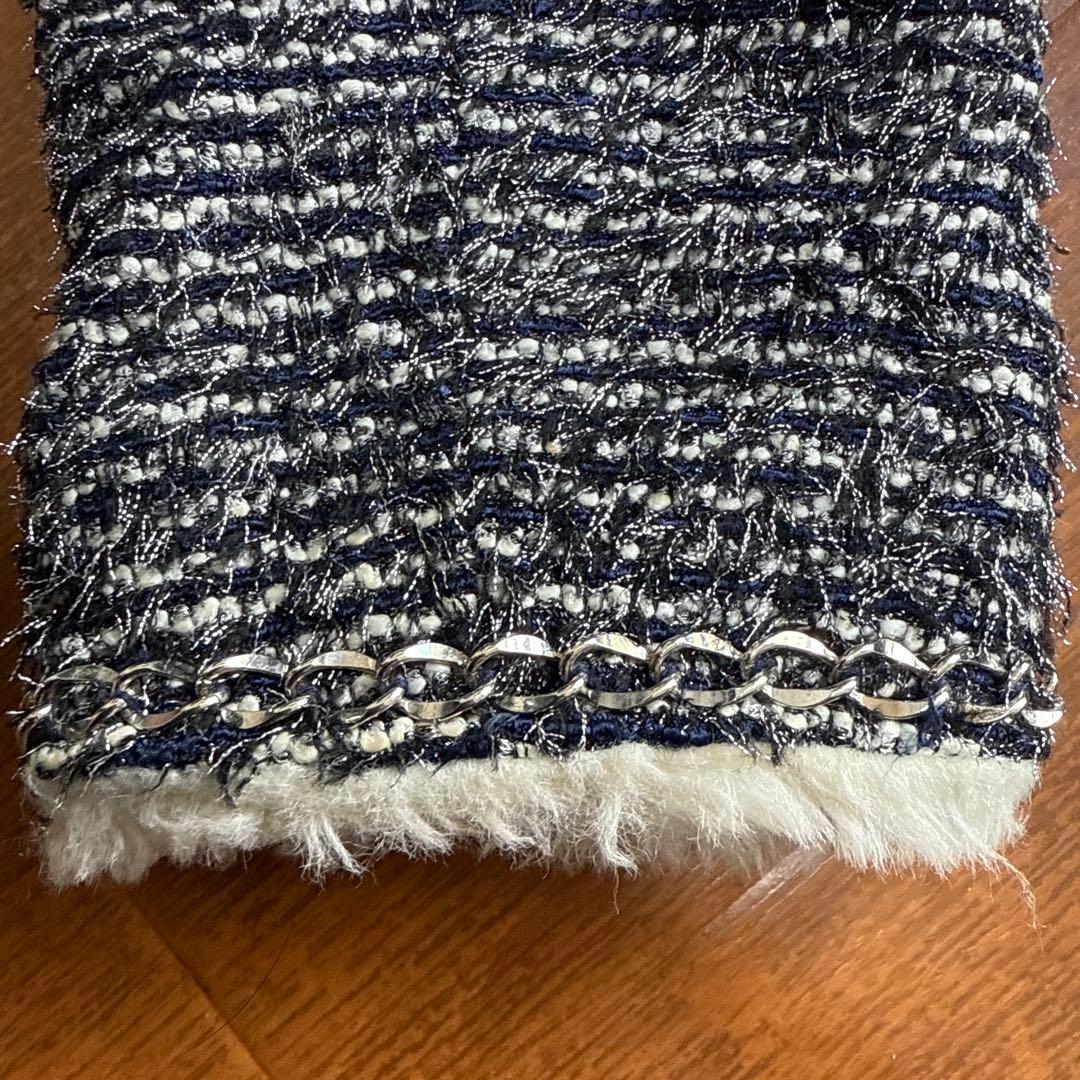 バッカ　トゥモローランド　裏ボア高級ツイードジャケット　38