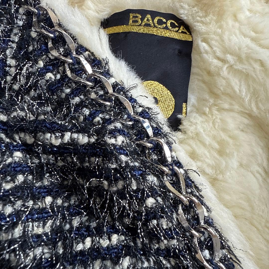 バッカ　トゥモローランド　裏ボア高級ツイードジャケット　38