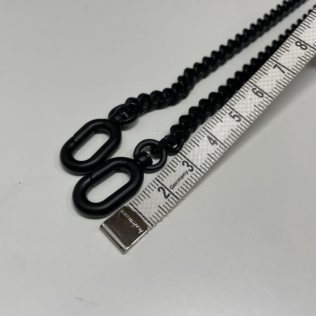 や*★様 BALENCIAGA ブラック ウォレットチェーン