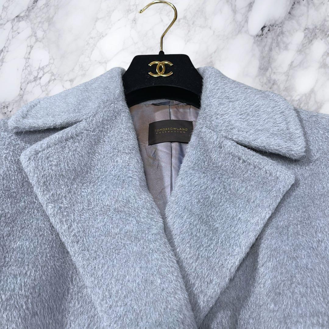 トゥモローランド コレクション チェスターコート ロングコート アルパカ ウール