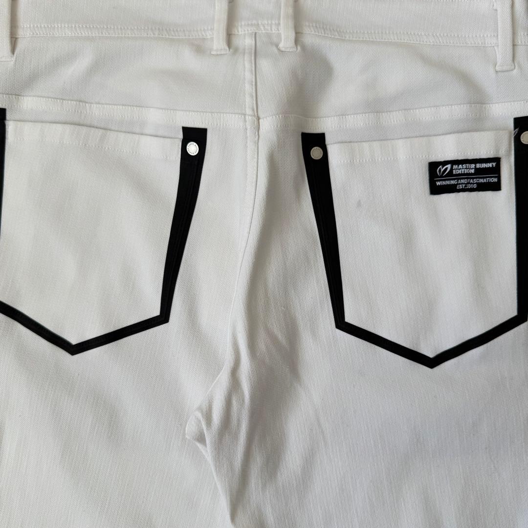 マスターバニー　パンツ　白　L〜XL相当　ホワイト　ストレッチ素材　5