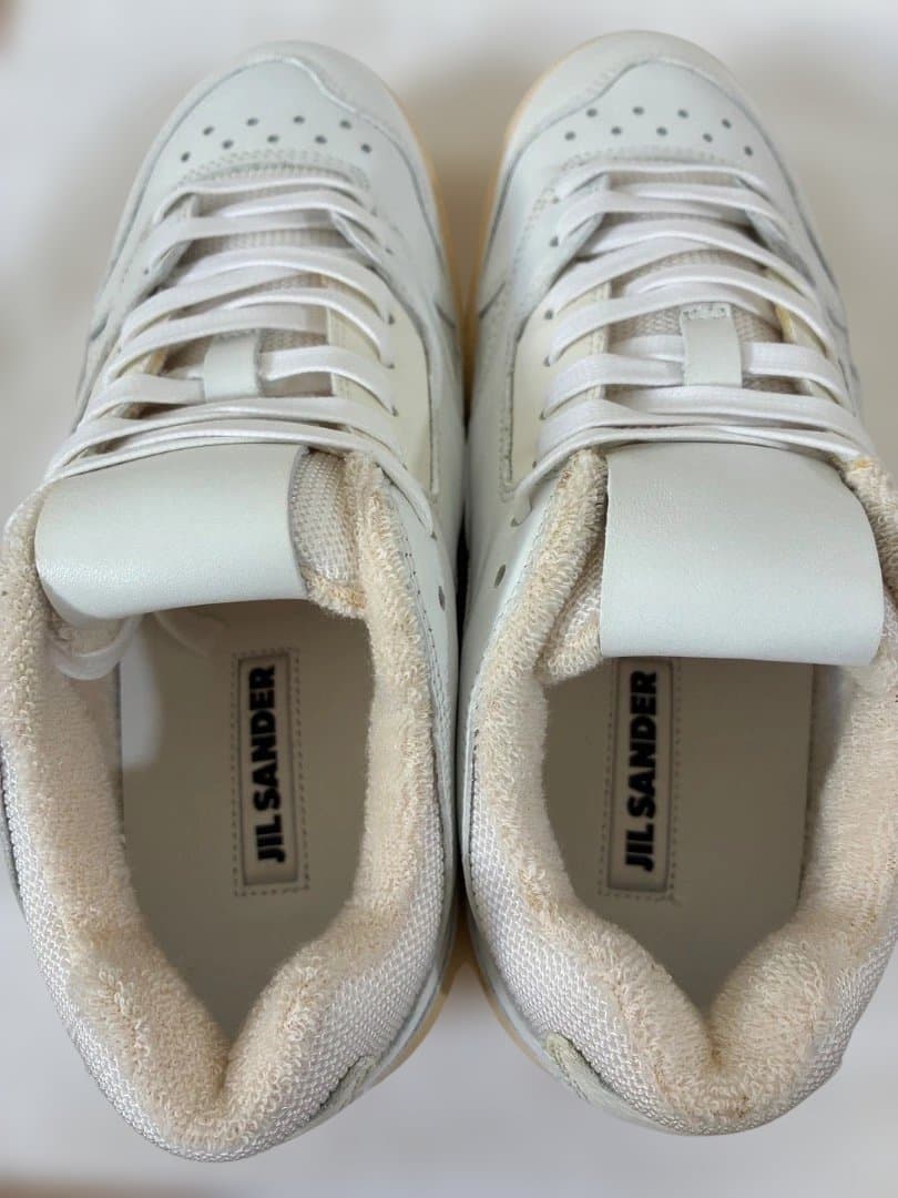 JIL SANDER【ジルサンダー】スニーカー　白色　37サイズ（約24センチ）