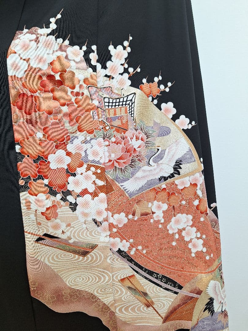 着物リメイクワンピース3647