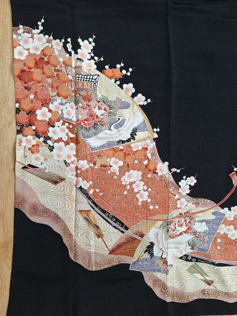 着物リメイクワンピース3647