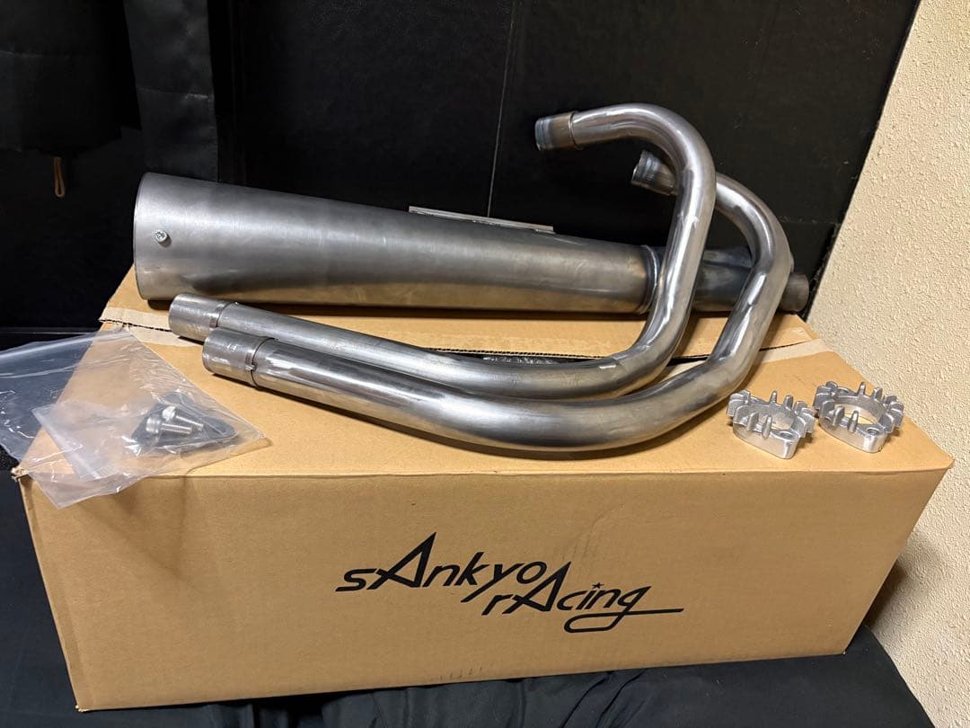 三協オート AGクロスメガホン ホーク2 cb400n ヤシメガ cb250t