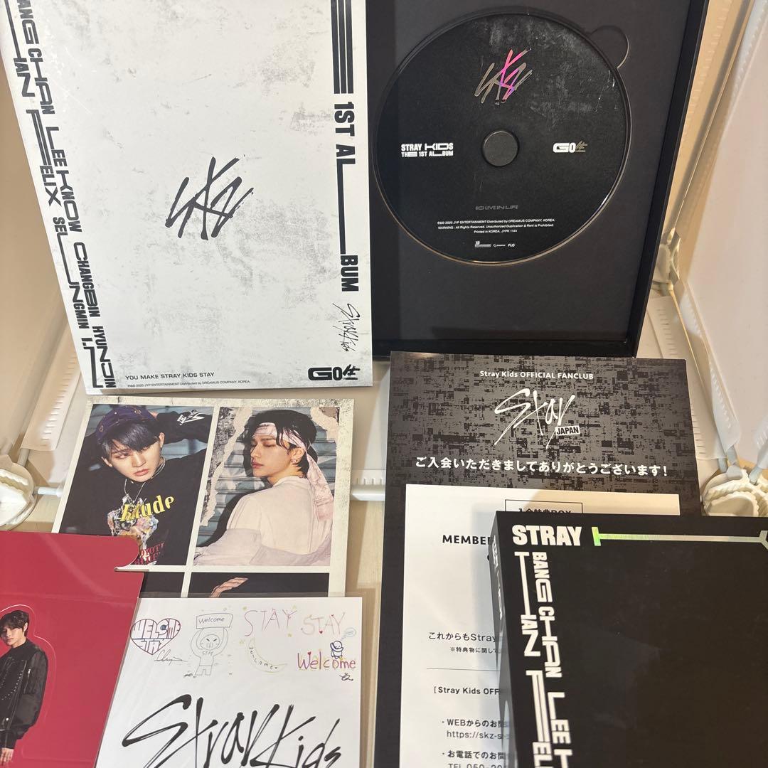 Stray Kids GO生 限定盤　アルバム　CD トレカ　付