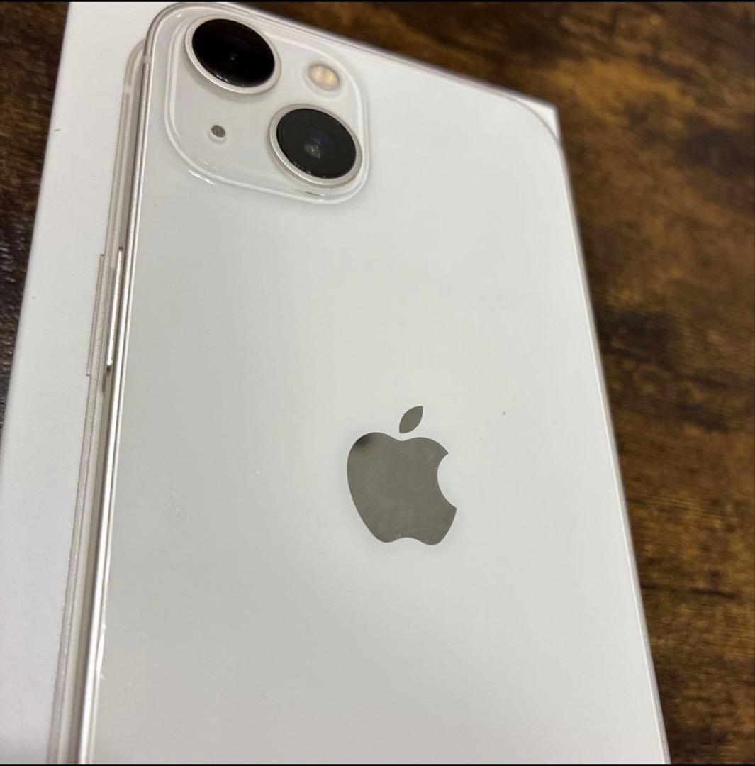 iPhone 13 Starlight 128GB 本体 ホワイト81%