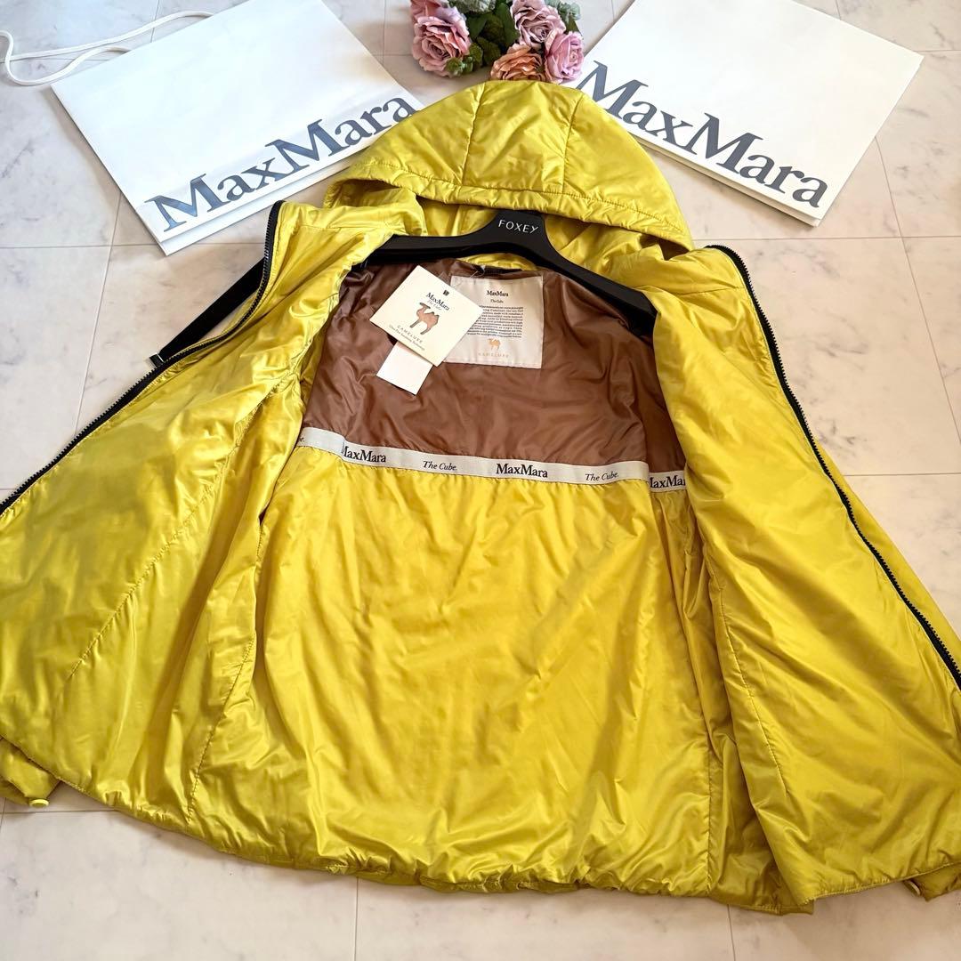 未使用タグ付★22AW マックスマーラ ザキューブ キルティングジャケット 42