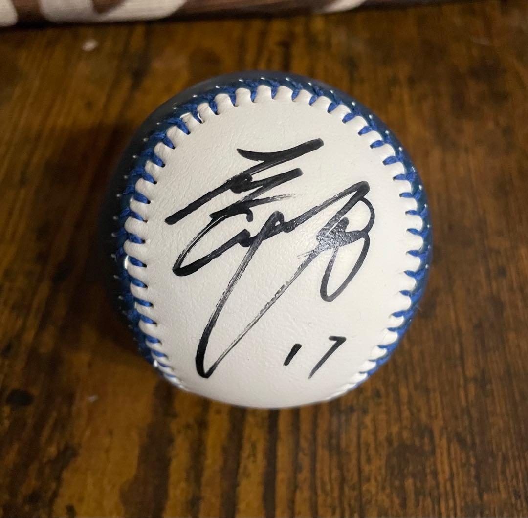 大谷翔平　直筆サインボール　日本ハムファイターズ　ロサンゼルスドジャース