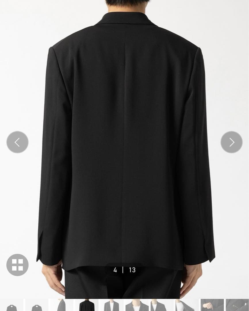 【たかお】CULLNI ダブルサテンジップポケットテーラード サイズ1