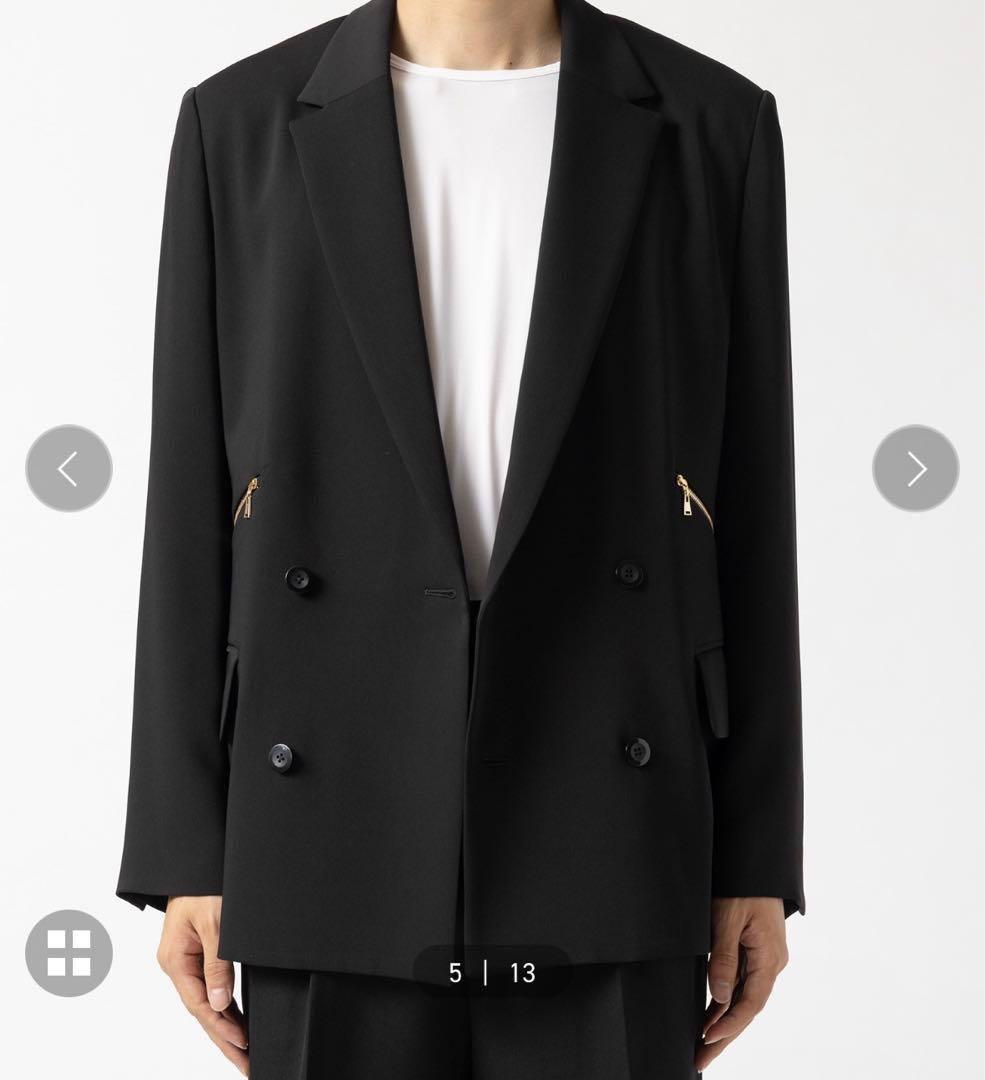 【たかお】CULLNI ダブルサテンジップポケットテーラード サイズ1