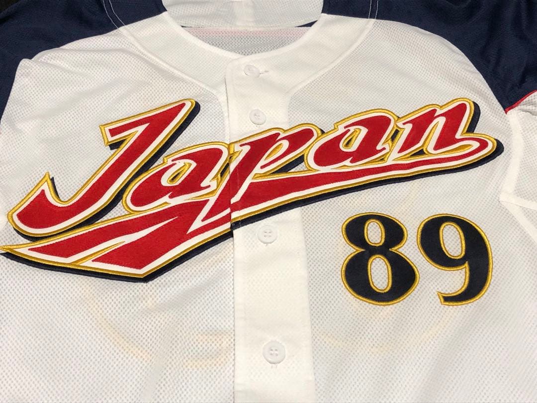 WBC 2006 侍ジャパン 王貞治 ユニフォーム　ミズノ　刺繍　レア