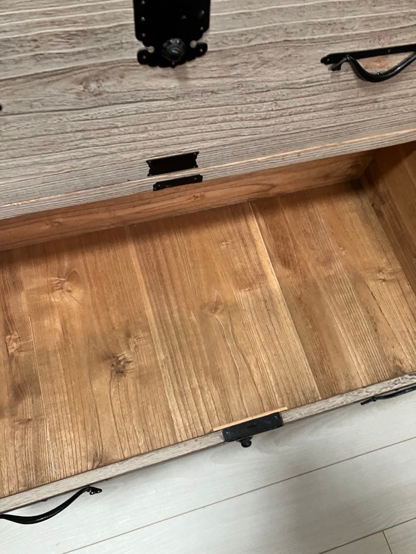 ①★希少★おしゃれ　大正時代　絹ダンス　和ダンス　和箪笥 収納家具【引取限定】