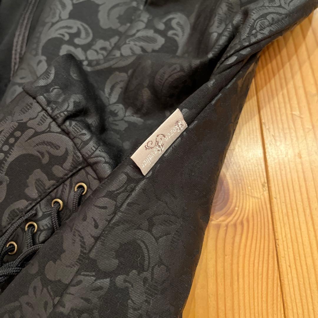 ローゼンカバリエ　オッズオンジャパン　ジャケット　総柄　金ボタン　レースアップ