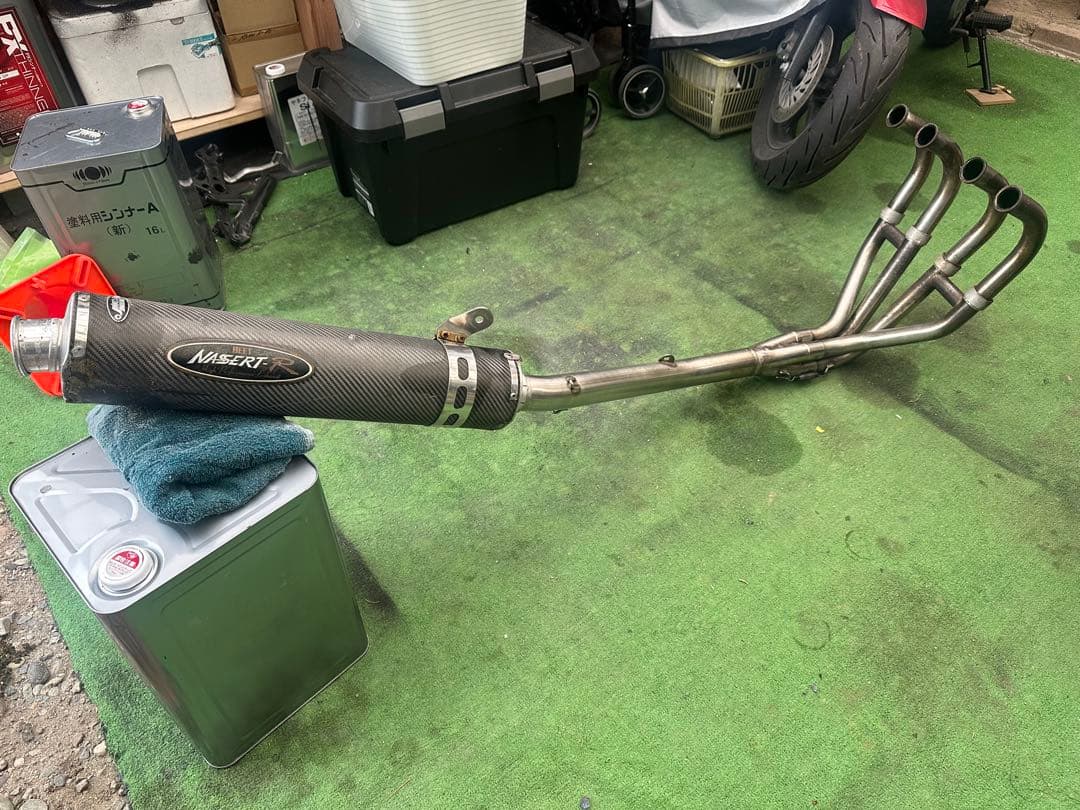 コ*ウ様 ゼファー用　ビート　ナサートマフラー