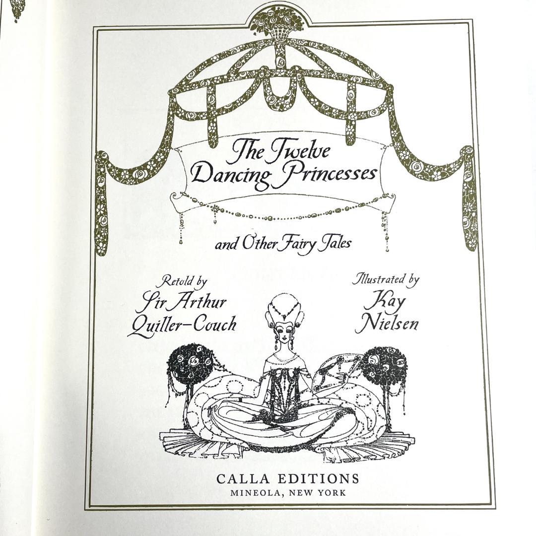 カイ・ニールセン 挿絵本「十二人の踊る姫君」1912年の復刻販イラスト23点