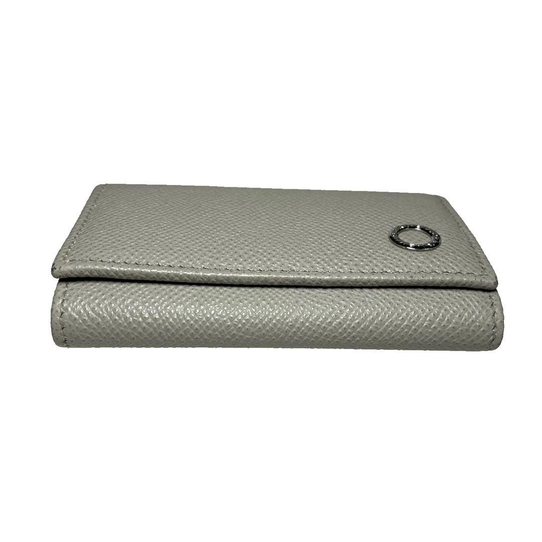 極美品　BVLGARI　キーケース 6連 サークルロゴ a593