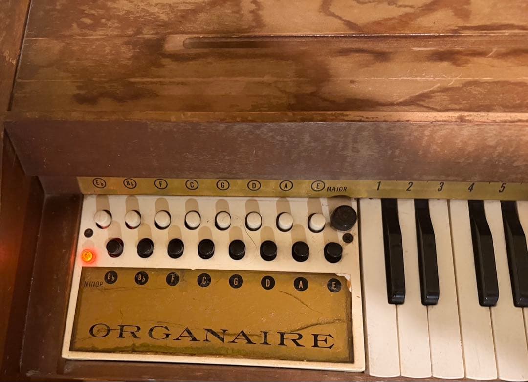 1950s USA ヴィンテージ コードオルガン ORGANAIRE 木製