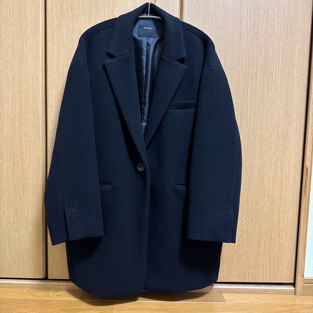 Spick and Span W/Nyモッサジャケットライクコート