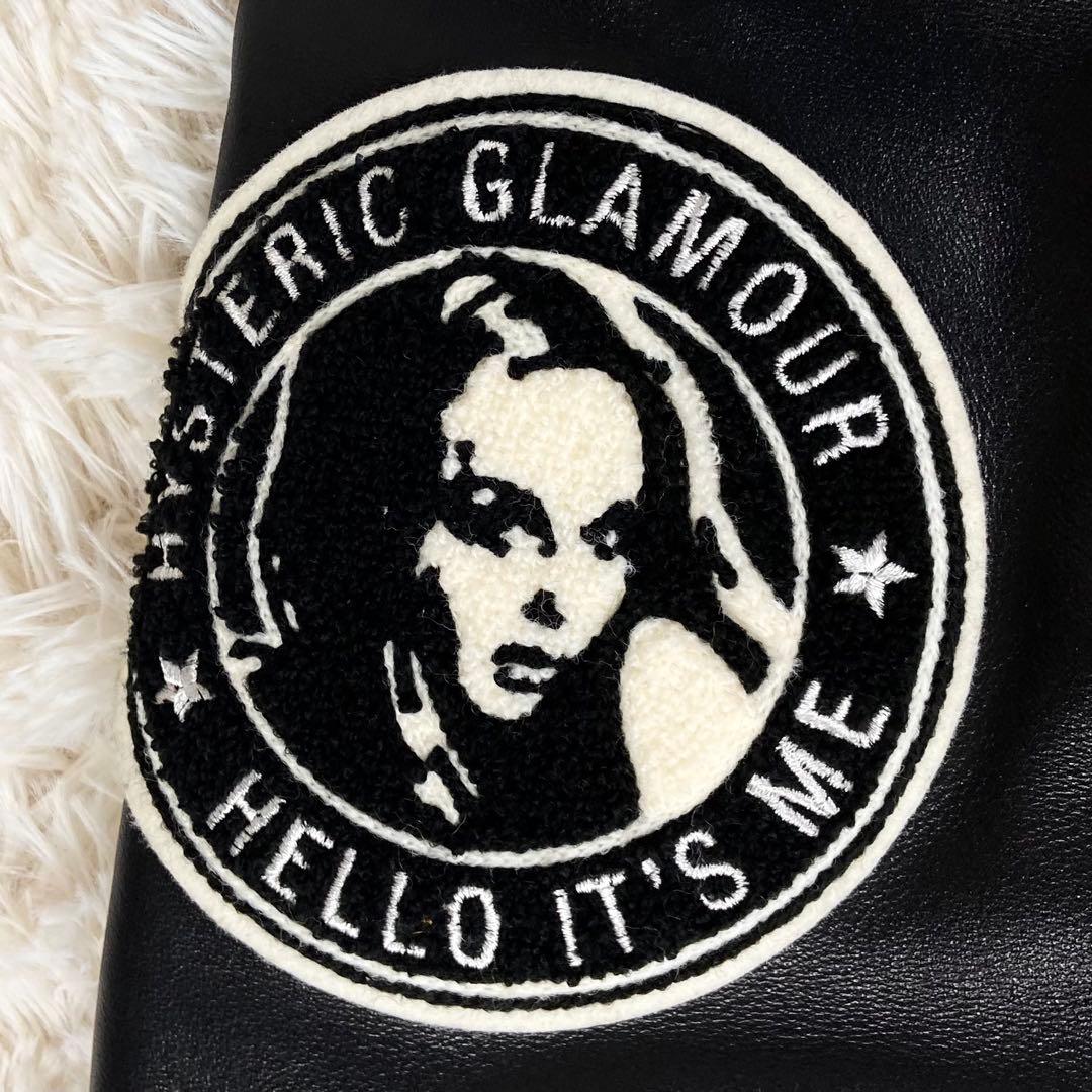 ヒステリックグラマー　ウィンダンシー　スタジャン　サイズL ブラック