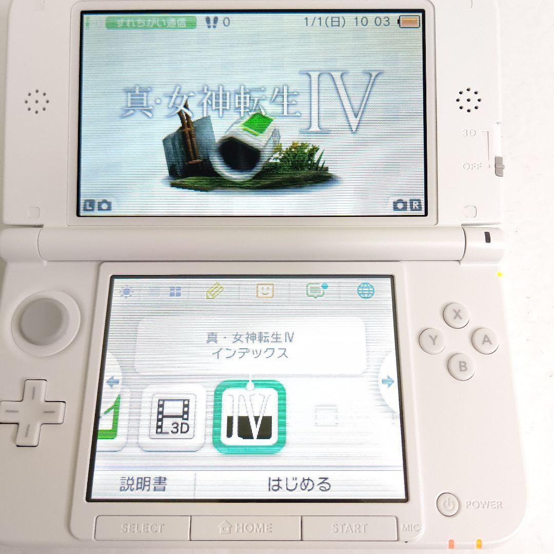 未使用　ニンテンドー3DS LL 真・女神転生IV 限定モデル　予約特典セット