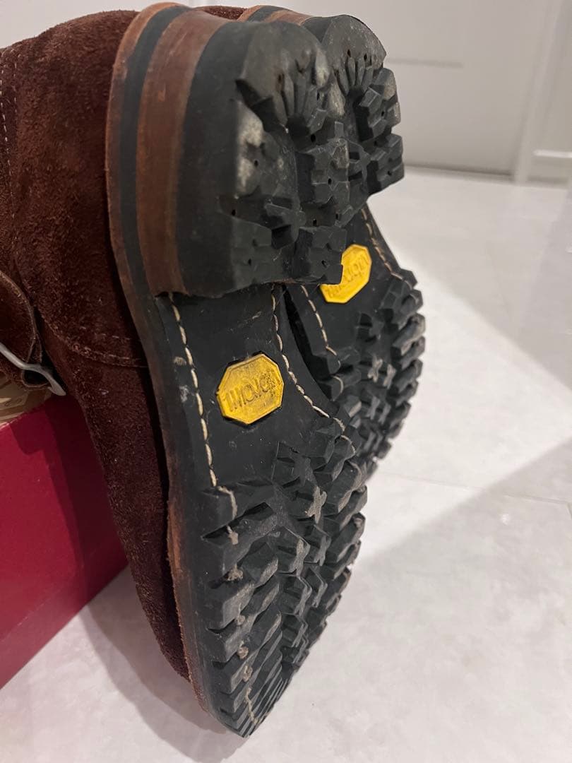 R*4様 Wesco Custom Boss ブーツ 9 1/2 ブラウン　ラフ