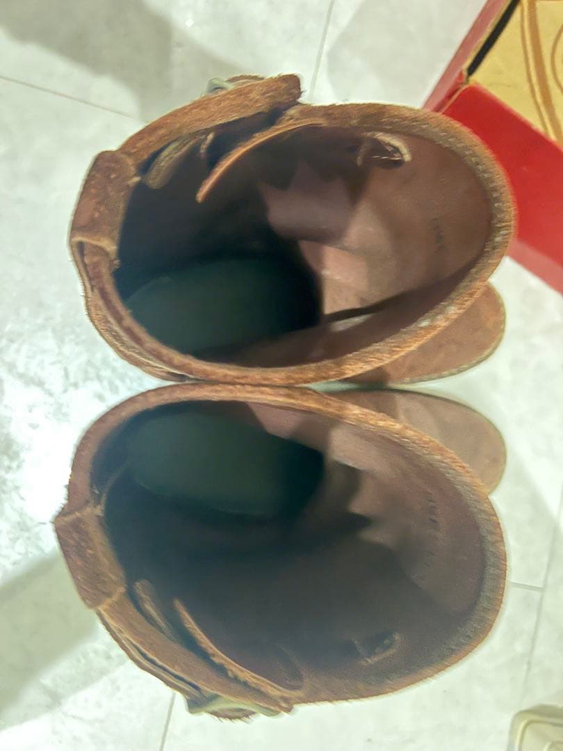 R*4様 Wesco Custom Boss ブーツ 9 1/2 ブラウン　ラフ