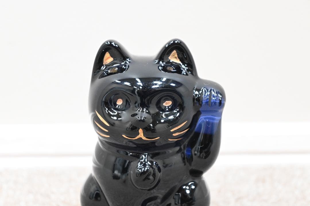 【極美品】 baccarat バカラ まねき猫