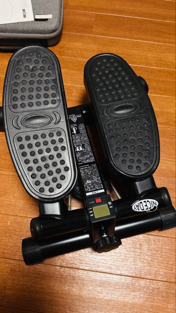 NICE DAY ナイスデイ ステッパー ハンドル付き　ブラック 黒