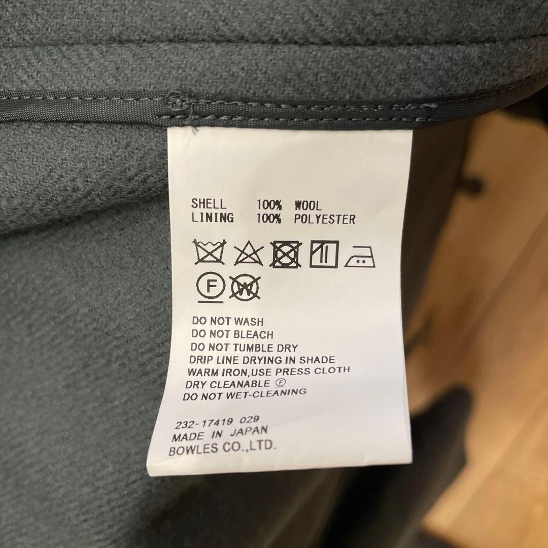 HYKE WOOL SHOP COATウールショップコート　23aw ハイク