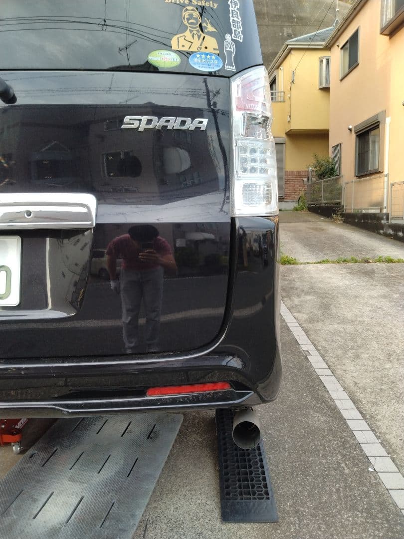 モリモリ管　3Q自動車　ホンダ　ステップワゴン　RK5　マフラー　希少