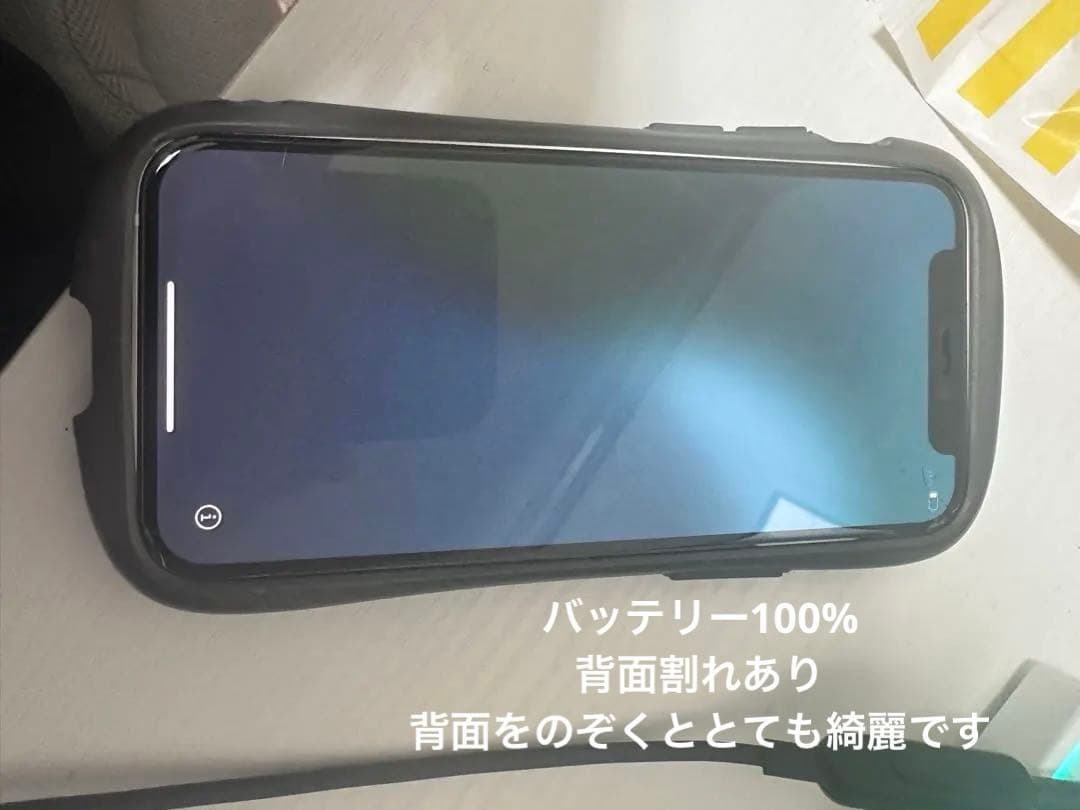 iPhone 12mini本体 iFaceケース付き