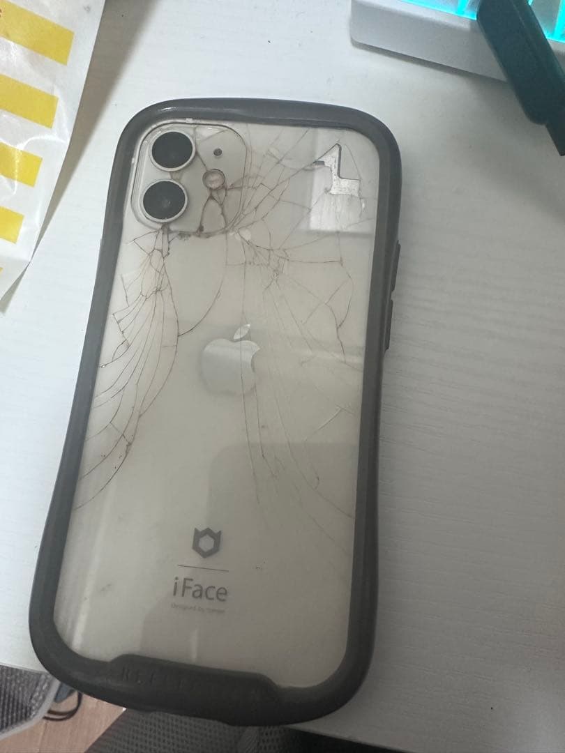 iPhone 12mini本体 iFaceケース付き