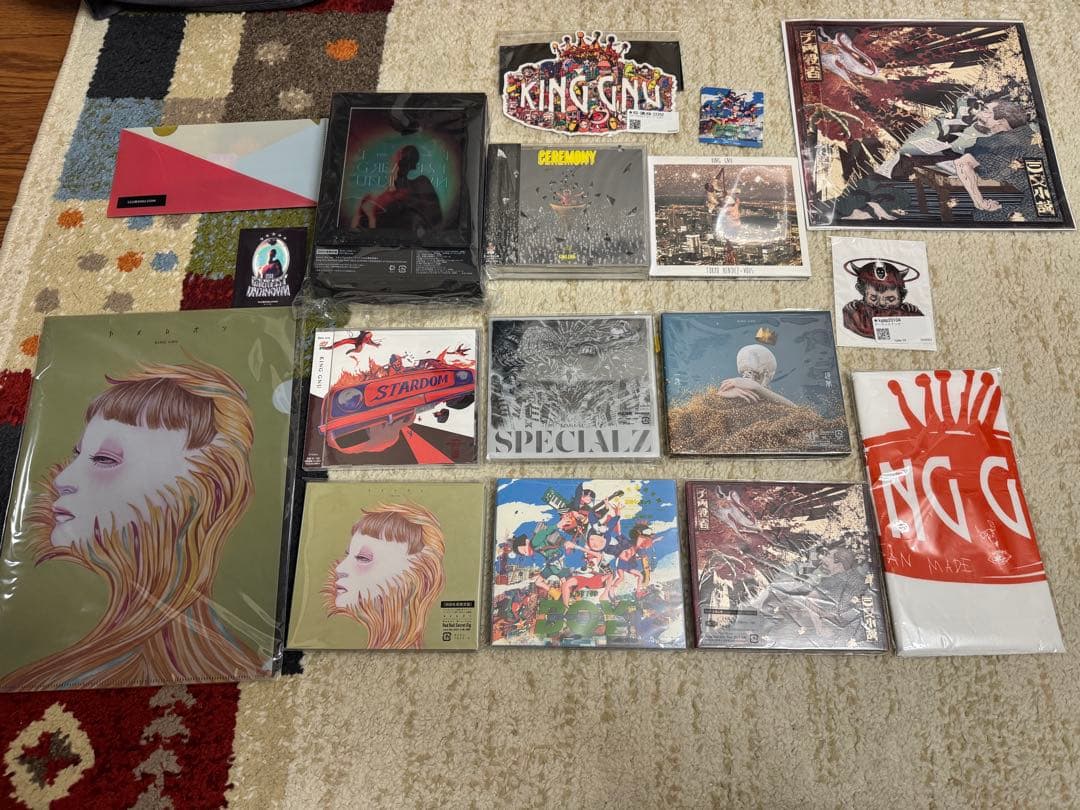 【超美品】King Gnu 初回限定CD達+特典