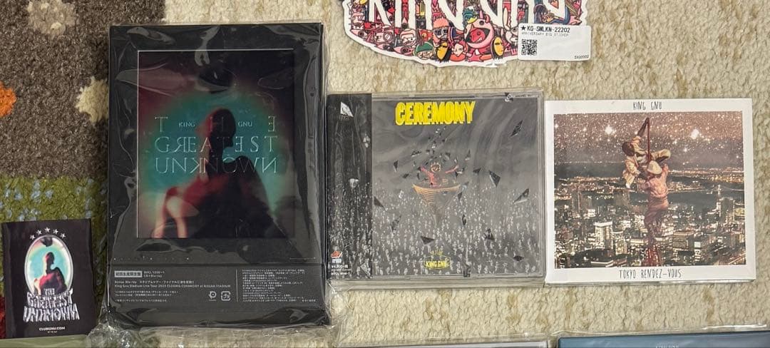【超美品】King Gnu 初回限定CD達+特典