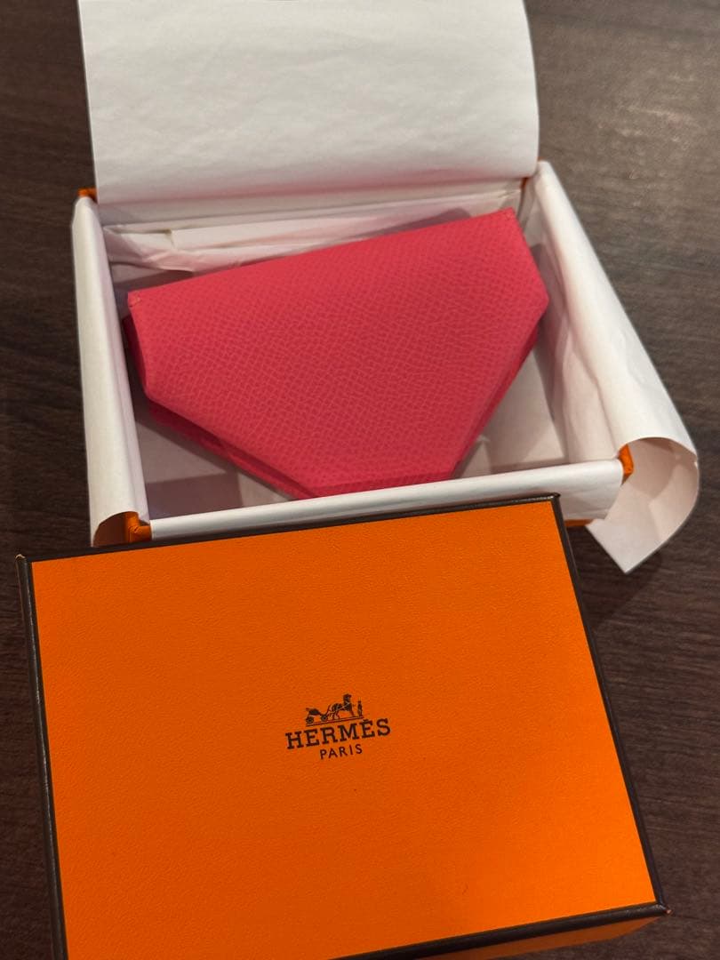 【新品】HERMES ル・ヴァンキャトル ヴェルソ ケース シェーブル