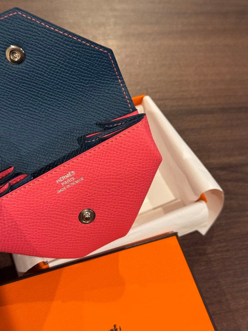 【新品】HERMES ル・ヴァンキャトル ヴェルソ ケース シェーブル
