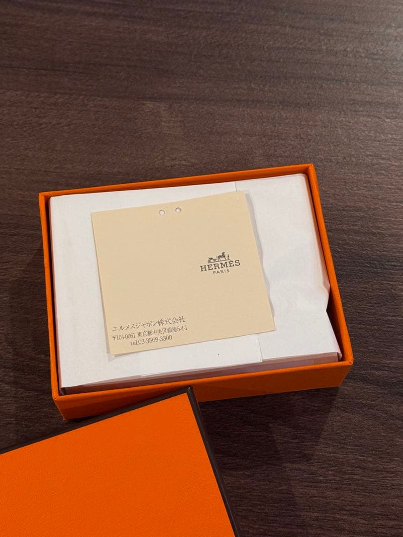 【新品】HERMES ル・ヴァンキャトル ヴェルソ ケース シェーブル