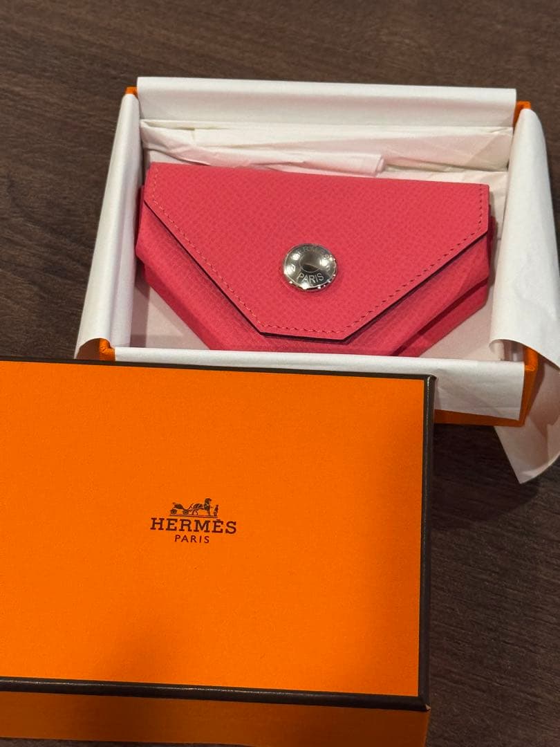 【新品】HERMES ル・ヴァンキャトル ヴェルソ ケース シェーブル