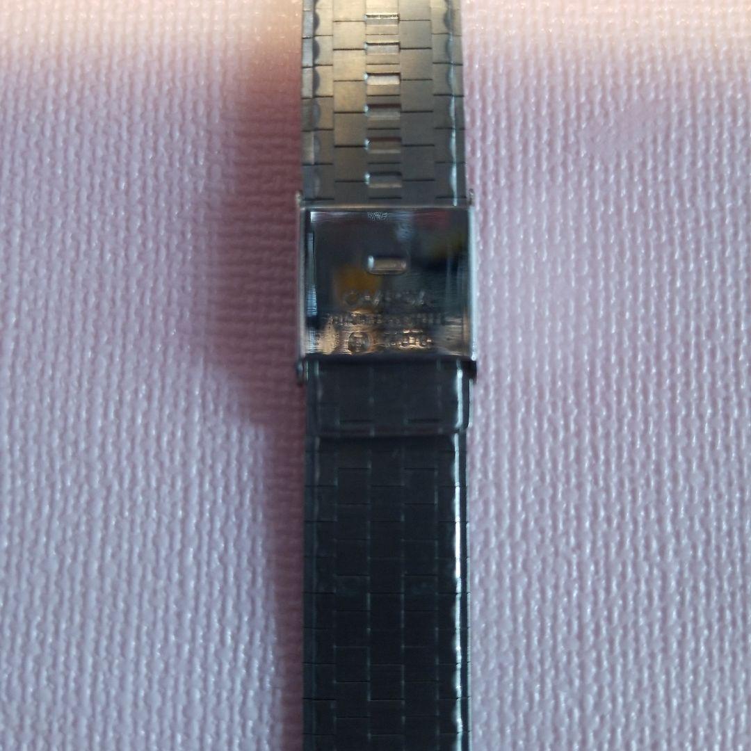 OMEGAステンレススチール チェックパターン 金属ベルト 4本セット