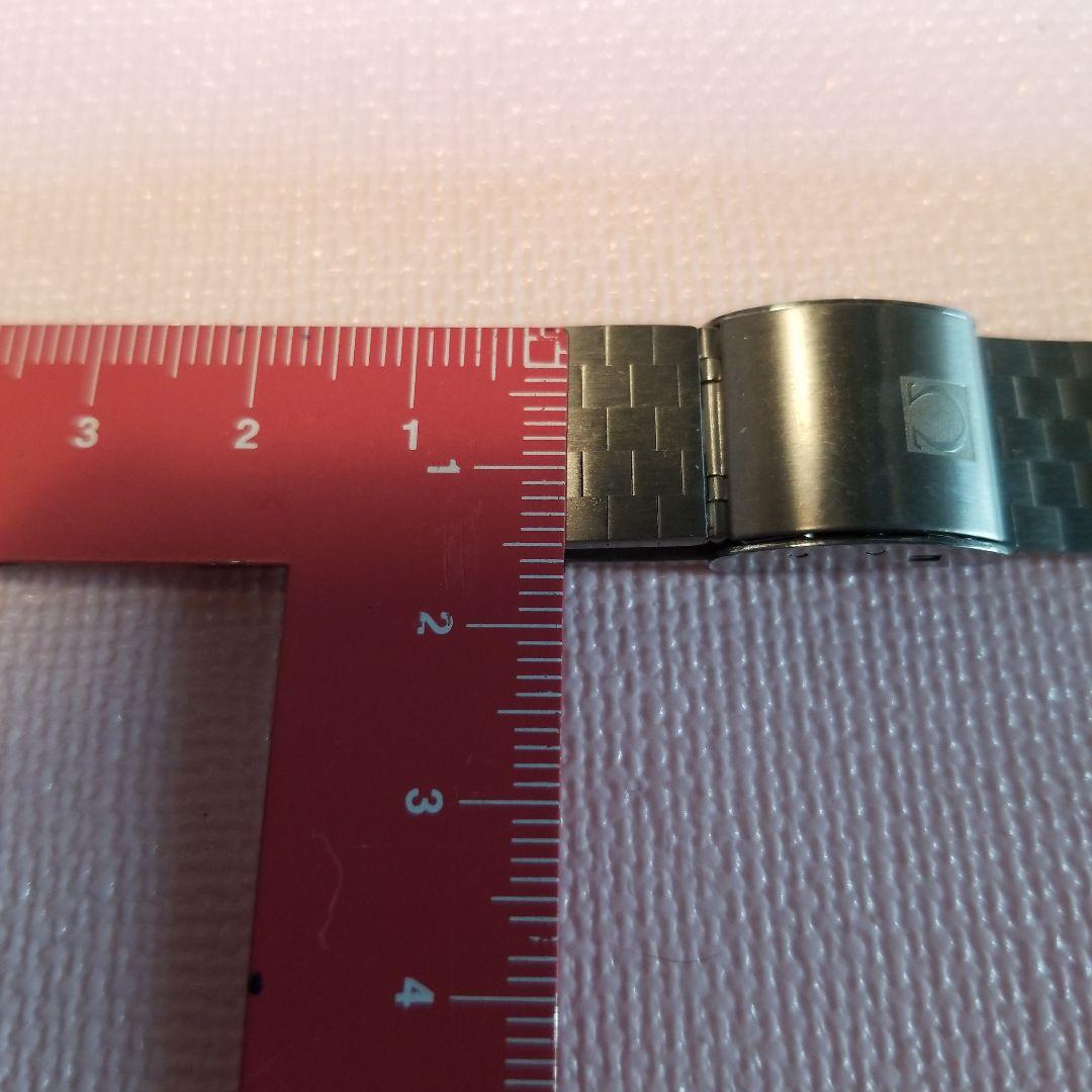 OMEGAステンレススチール チェックパターン 金属ベルト 4本セット