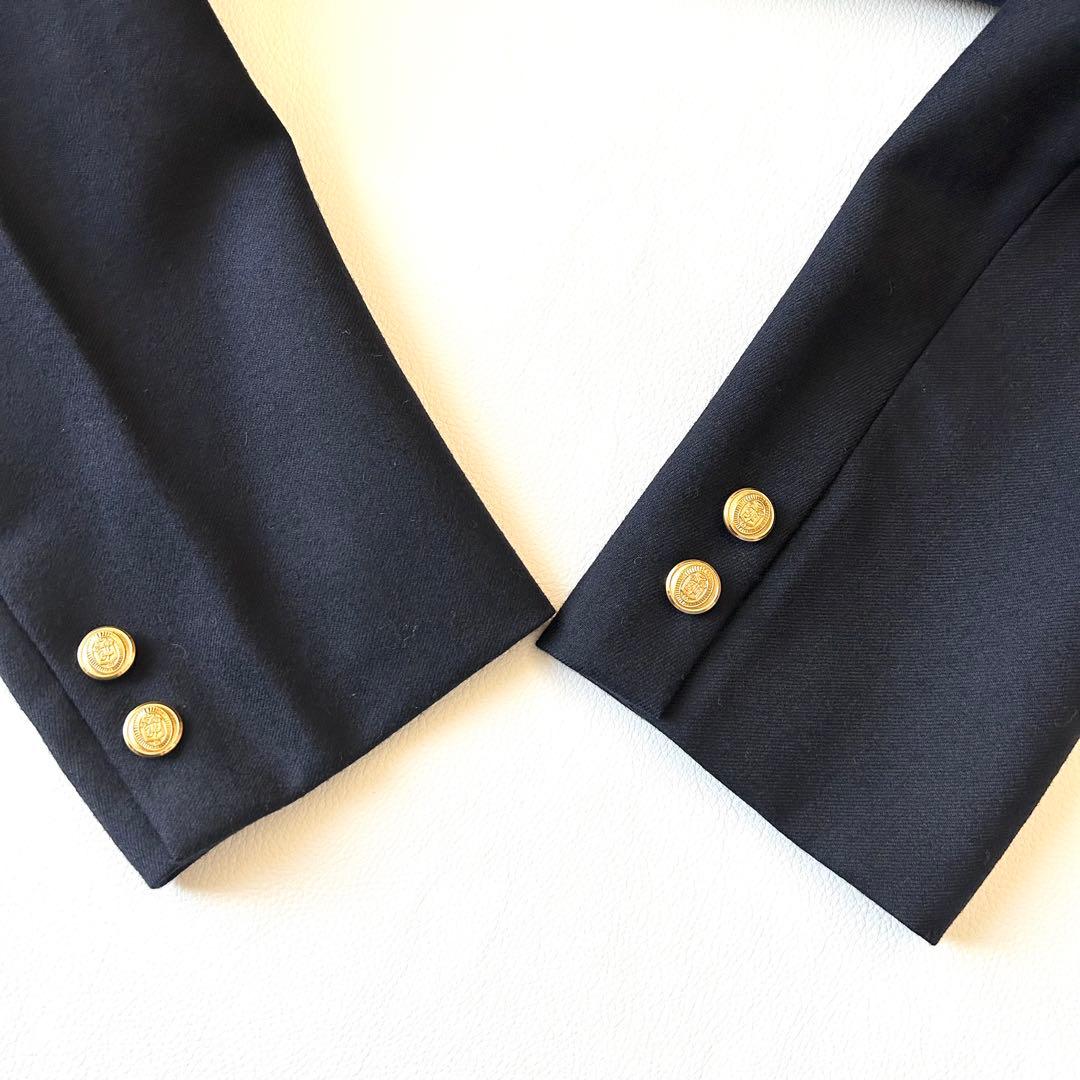 3031y美品 ブルックスブラザーズ メンズ紺ブレザー 金ボタン M