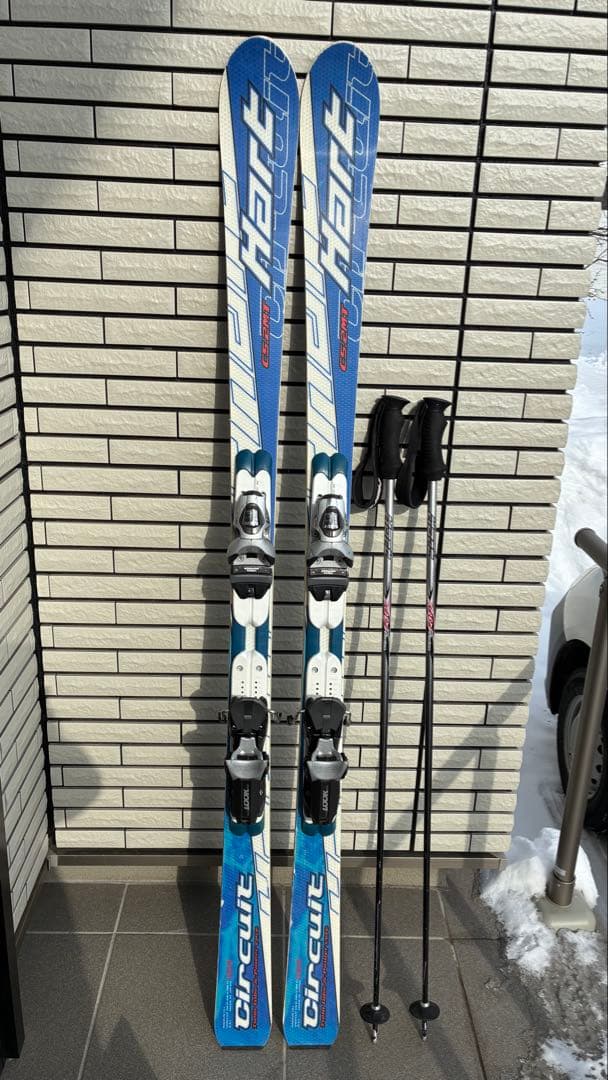 Hart circuit C5.2MTスキー、ポール、スキーケースセット