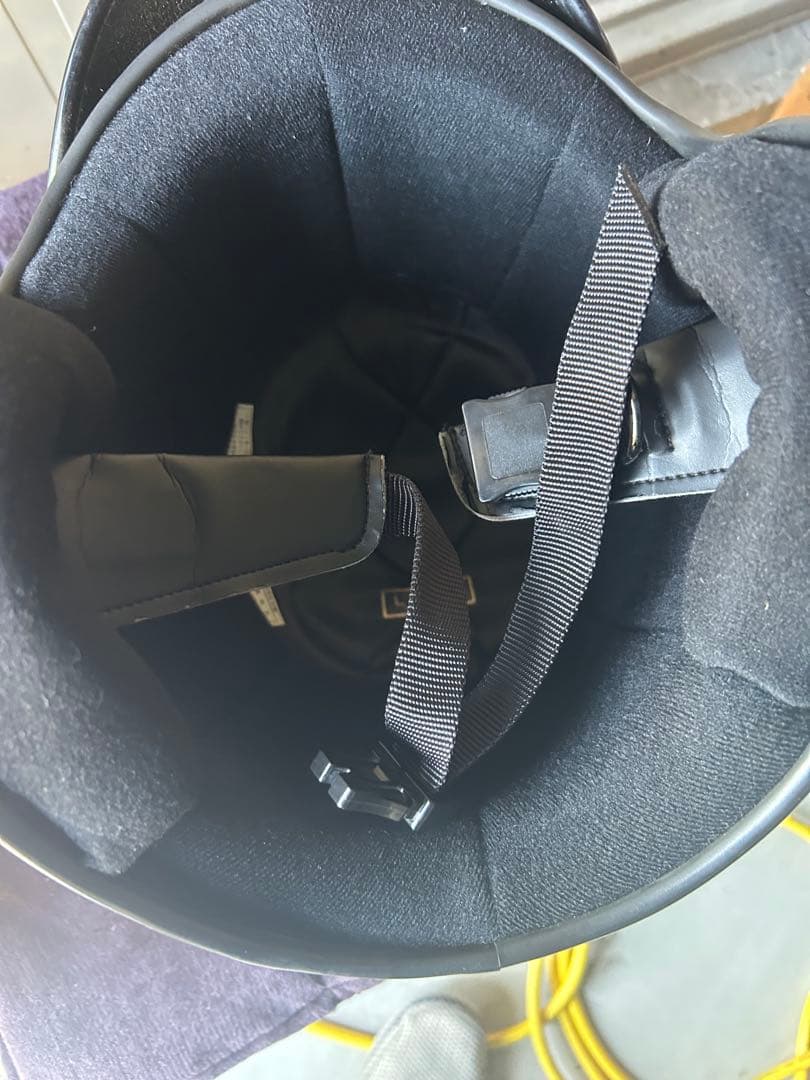 クラシックポリススタイルジェットヘルメット 当時物